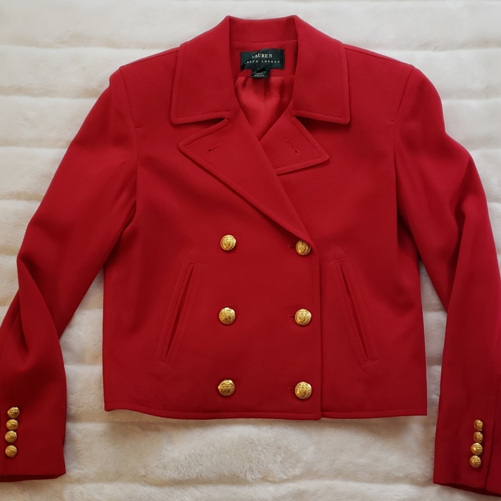 Vintage Ralph Lauren Red Jacket